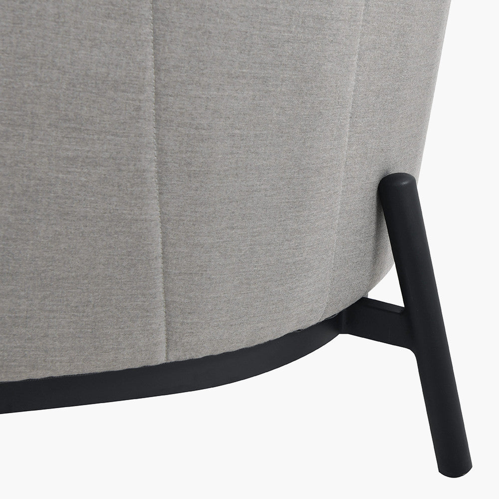 Nevada Putty Large Outdoor Corner Seating Set with Adjustable Table