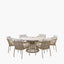 Martic Outdoor 6 Seater Dining Set
