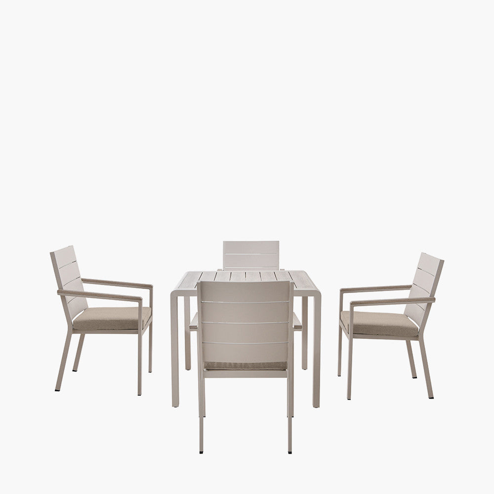 Aruba Outdoor 4 Seater Dining Set