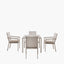 Aruba Outdoor 4 Seater Dining Set