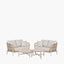 Martic Outdoor Set Comprising 2 x 2 Seater Sofas and Set of 2 Tables