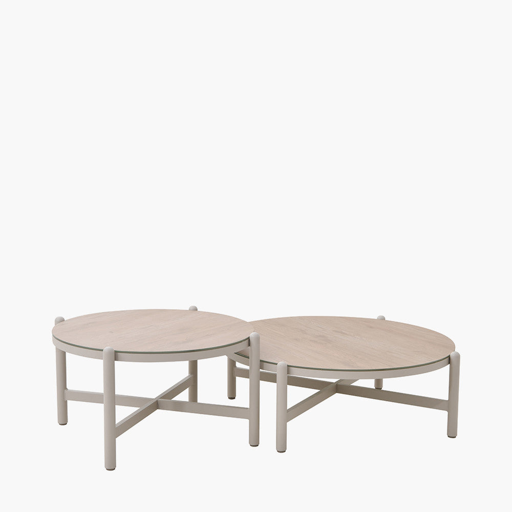 Martic Outdoor Set Comprising 2 Seater Sofa, 2 x Chairs and Set of 2 Tables