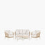 Martic Outdoor Set Comprising 2 Seater Sofa, 2 x Chairs and Set of 2 Tables