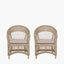 Pattaya Outdoor Set of 2 Dining Chairs
