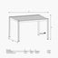 Abierto Full Electric 3m x 4m inc LED complete with 1 x 4m Fixed Louvre Panel & 2 x 3m Electric Blinds, Delivery and Installation