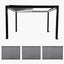 Abierto Full Electric 3m x 4m inc LED complete with 2 x 3m and 1 x 4m Manual Blinds