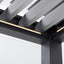 Abierto Full Electric 3m x 4m inc LED complete with 2 x 4m and 1 x 3m Manual Blinds