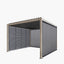 Pavillo Teak 3.5m x 3.5m Pergola, Pavillo Louvre Front/Back Panel Long, Pavillo Front/Back Blind Long, Pavillo Side Blind Short, Pavillo LED, Delivery and Installation