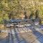 Carlo Extendable Rectangular 8 Seater Dining Set with cushions