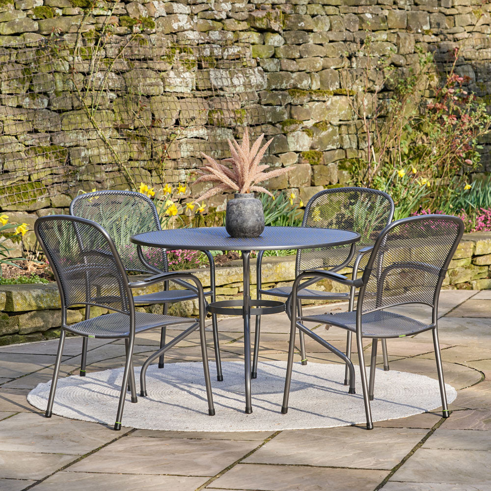 Carlo Round 4 Seater Dining Set