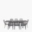 Savoy Extendable Rectangular 8 Seater Dining Set