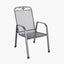 Savoy Rectangular 6 Seater Dining Set with Grey Striped/Plain Cushions