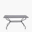 Savoy Rectangular 6 Seater Dining Set with Grey Striped/Plain Cushions