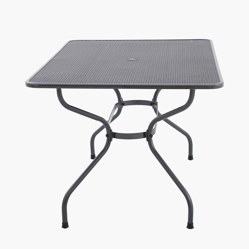 Savoy Rectangular 6 Seater Dining Set with Sage Green Striped/Plain Cushions