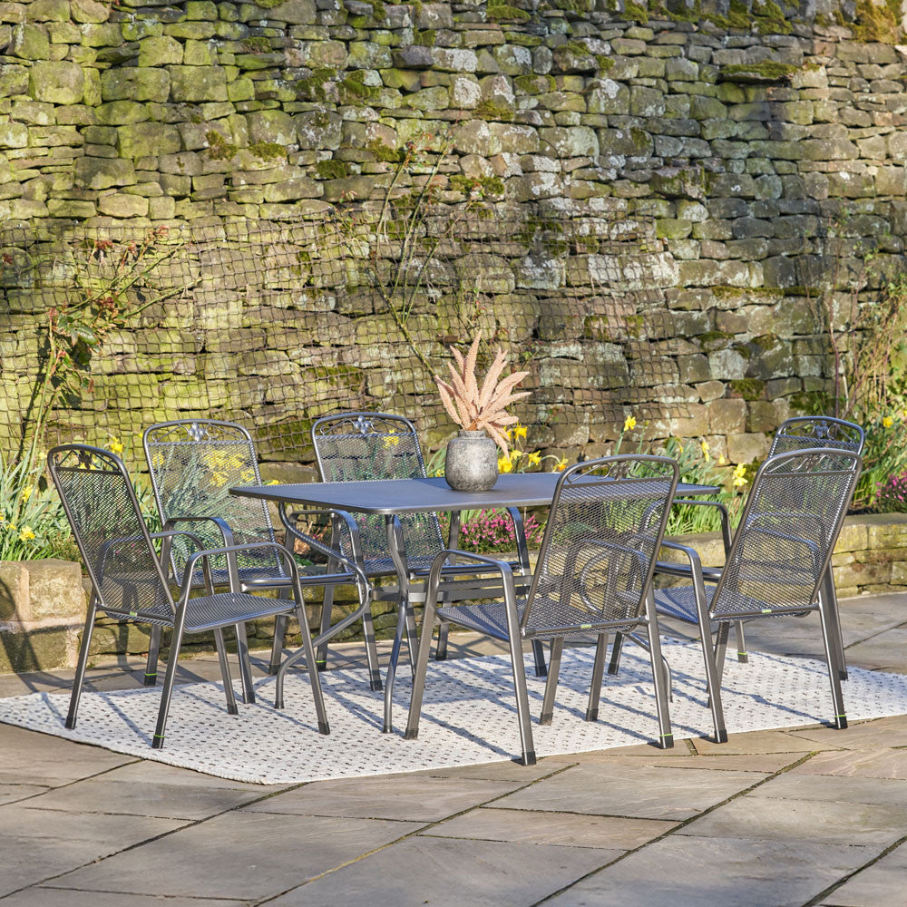 Savoy Rectangular 6 Seater Dining Set