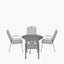 Savoy Round 4 Seater Dining Set