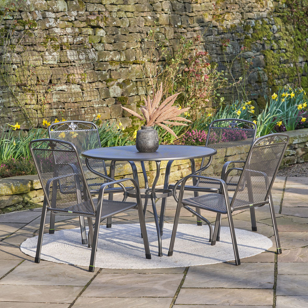 Savoy Round 4 Seater Dining Set