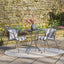 Elegance Bistro Set with Cushions