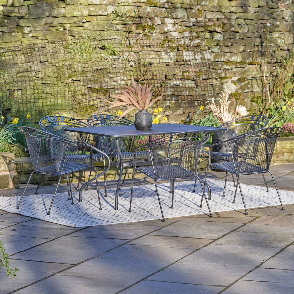 Elegance Rectangular 6 Seater Dining Set