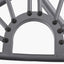 Lyon Anthracite Outdoor Single Hanging Chair