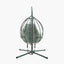 Lyon Moss Green Outdoor Single Hanging Chair