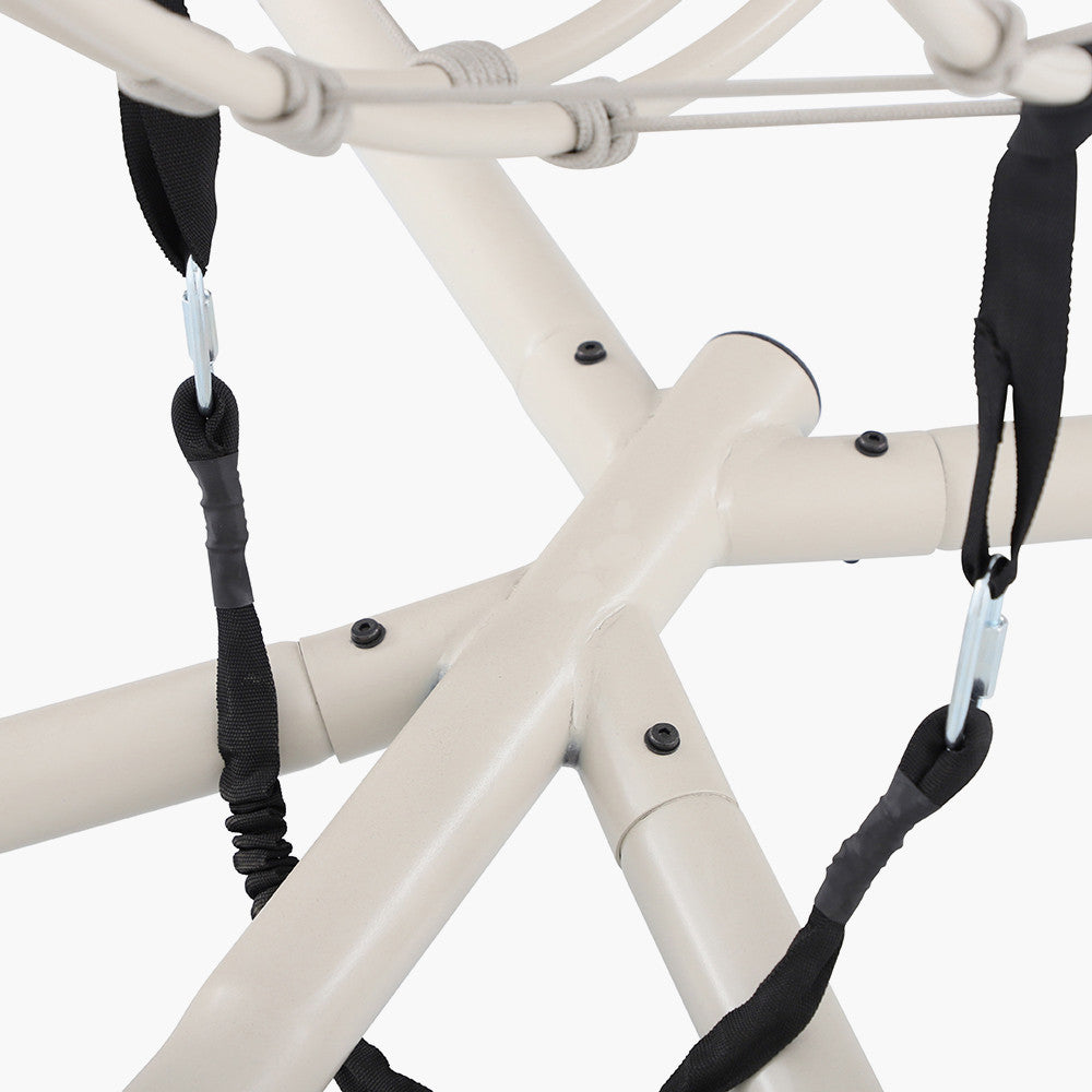 Lyon Putty Outdoor Single Hanging Chair