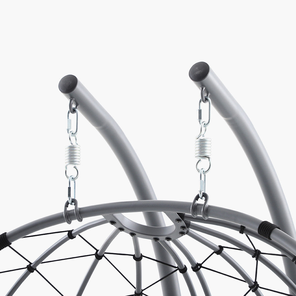 Lyon Anthracite Outdoor Double Hanging Chair