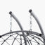 Lyon Anthracite Outdoor Double Hanging Chair