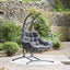 Lyon Anthracite Outdoor Double Hanging Chair