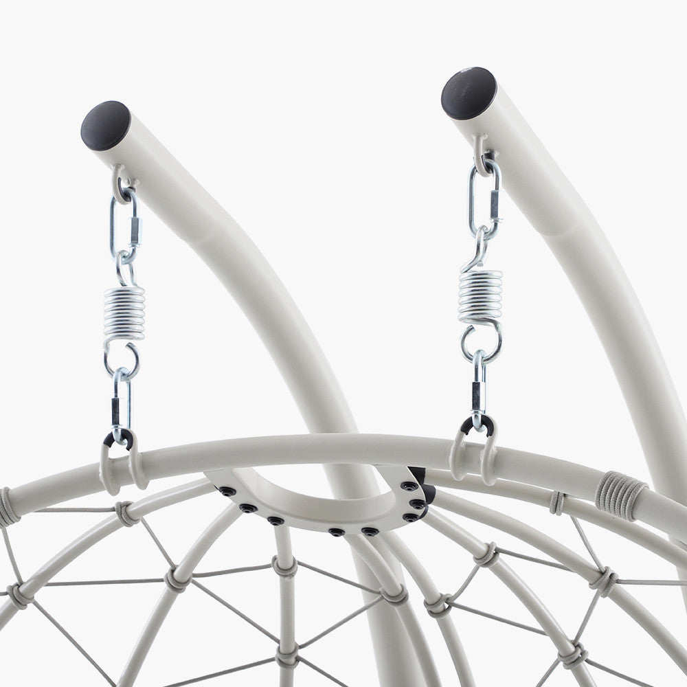 Lyon Putty Outdoor Double Hanging Chair