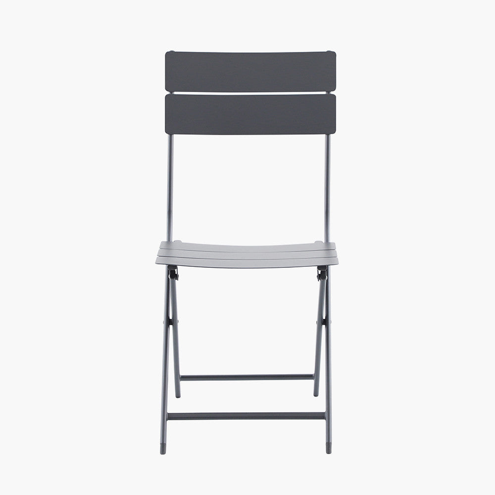 Rennes Anthracite Outdoor Bistro Set
