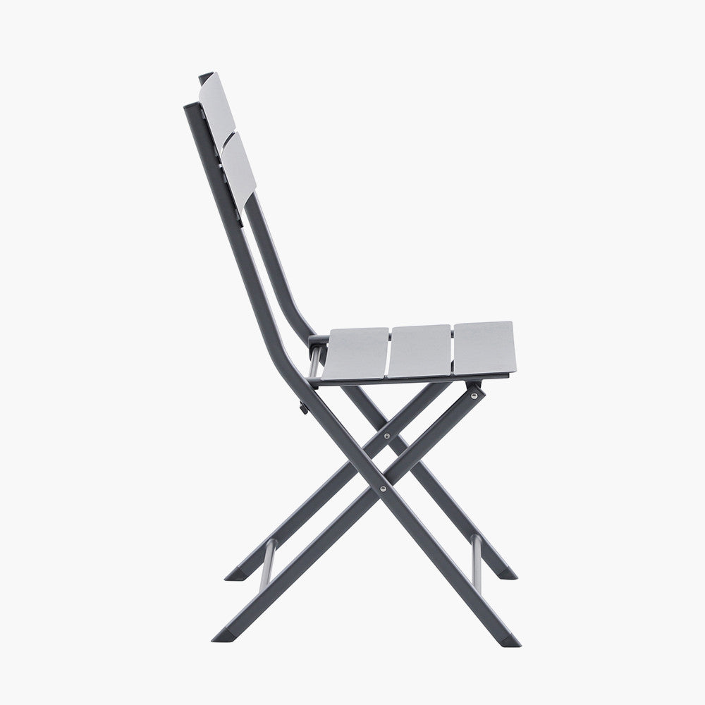 Rennes Anthracite Outdoor Bistro Set