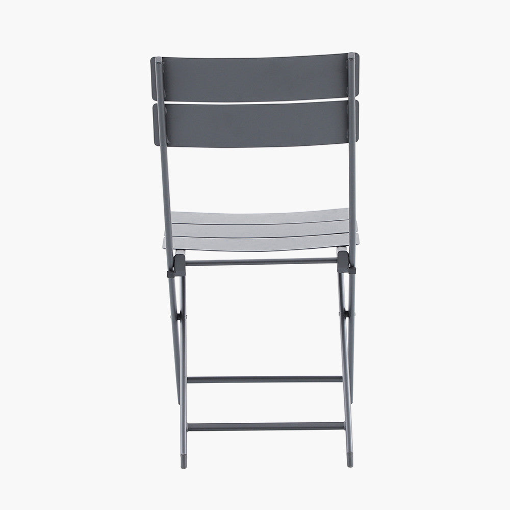 Rennes Anthracite Outdoor Bistro Set