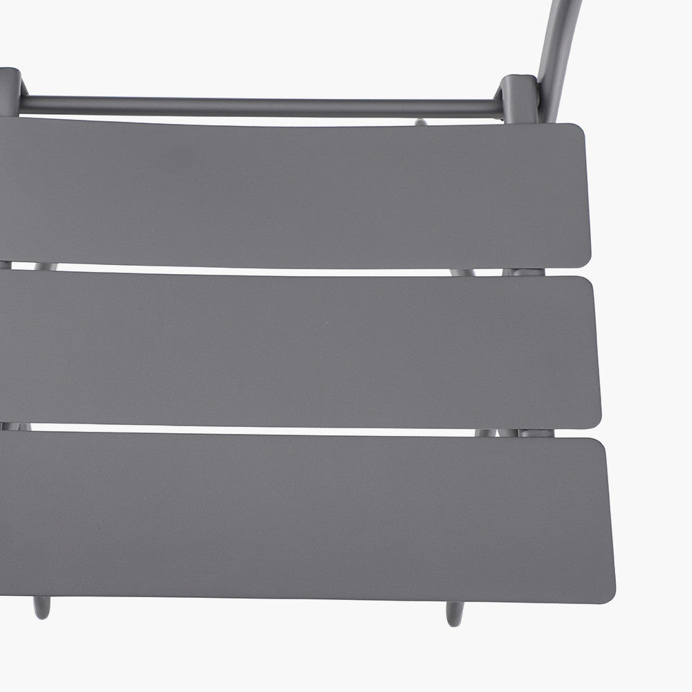 Rennes Anthracite Outdoor Bistro Set