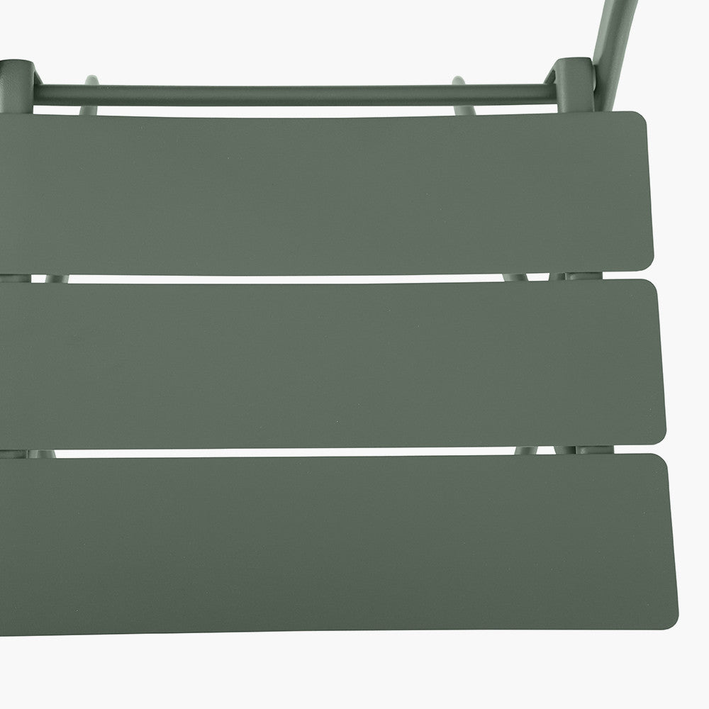 Rennes Moss Green Outdoor Bistro Set