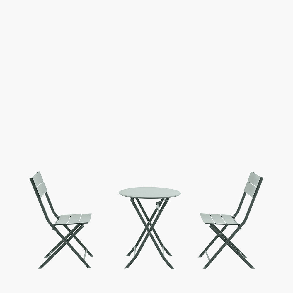 Rennes Moss Green Outdoor Bistro Set