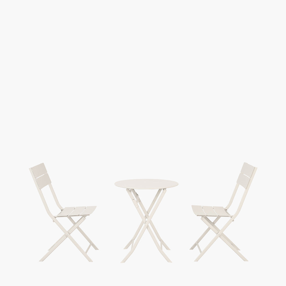 Rennes Putty Outdoor Bistro Set