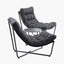 Clermont Anthracite Outdoor Lounging Set