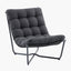 Clermont Anthracite Outdoor Lounging Set