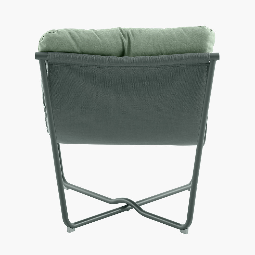 Clermont Moss Green Outdoor Lounging Set