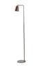 Floor lamp 32,5x23x147 cm SALOMO wood print dark brown