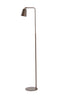 Floor lamp 32,5x23x147 cm SALOMO wood print dark brown