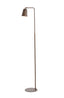 Floor lamp 32,5x23x147 cm SALOMO wood print dark brown
