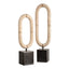 Uttermost Accessories Oval Fusion Sculptures Set of 2 House of Isabella UK