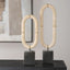 Uttermost Accessories Oval Fusion Sculptures Set of 2 House of Isabella UK