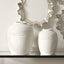 Luna Ridge White Ceramic Vases Set of 2
