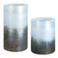 Midnight Mist Cylindrical Vases Set of 2