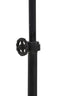 Floor lamp 2L 40x30x165 cm JODY black zinc+wood brown