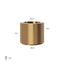Planter Donna brushed gold 60Ø