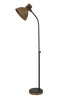 Floor lamp 47x29x129 cm IMBERT wood brown+matt black